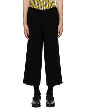 Zankov Pantalon Noir À Trois Poches