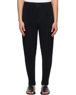 Homme Plissé Issey Miyake Monthly Colours February Trousers - Black