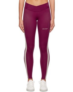 Palm Angels パープル New Classic スポーツレギンス - レッド