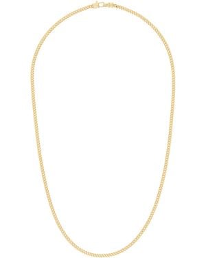 Tom Wood Curb Chain M Necklace - Metallic