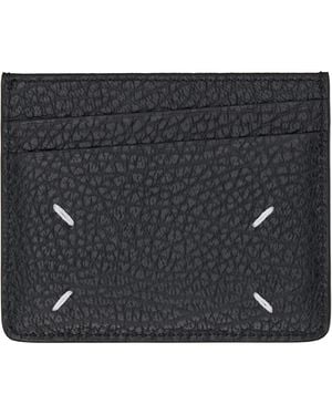 Maison Margiela Four Stitches Card Holder - Black