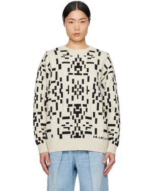 Isabel Marant Off-white Baltimi Jumper - Black