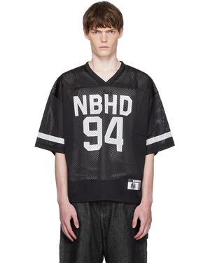 Neighborhood Maillot De Hockey Noir À Col En V