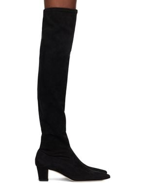 Manolo Blahnik Black Lupasca Tall Boots