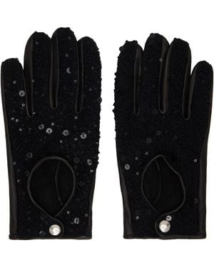 Ernest W. Baker Driving Gloves - Black