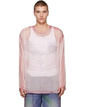 DIESEL T-Doublex-Ls Top - Multicolour