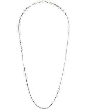Title Of Work Mixed Chain Necklace - Metallic