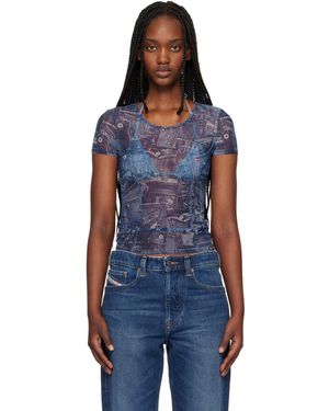 DIESEL Kasia-Dnm T-Shirt - Blue