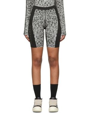 44 Label Group Grey Teeth Cycling Shorts - Black