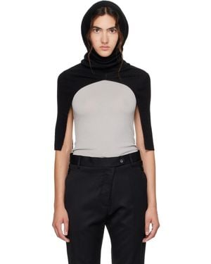 Kiko Kostadinov Grebe Scarf - Black