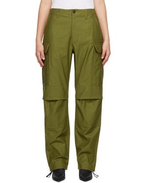 Rag & Bone グリーン Valli トラウザーズ
