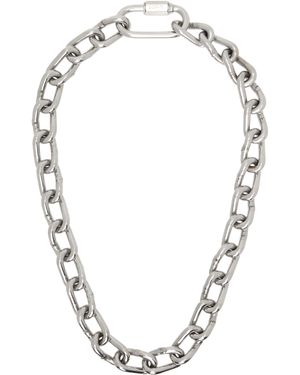 Apartment 1007 #2/0 Machine Chain Necklace - Metallic
