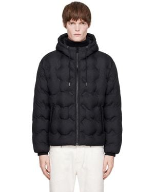 HUGO Blouson Matelassé Hydrofuge Noir