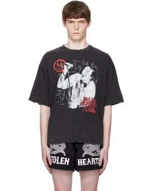 Stolen Girlfriends Club Punk Palace Relaxed T-Shirt - Black