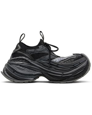 Balenciaga Platform Reduced Trainers - Black