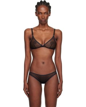 Yasmine Eslami Jeanne Soft Bra - Black