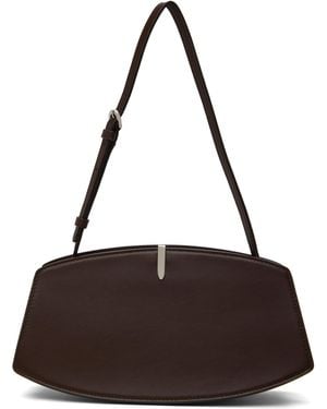 SAVETTE ブラウン Florence ショルダーバッグ