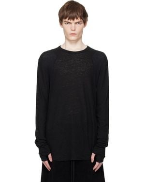 Thom Krom Ts 932 T-Shirt - Black