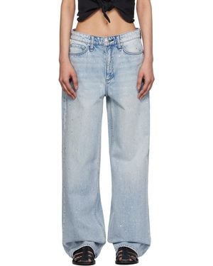 Rag & Bone ブルー Logan ジーンズ