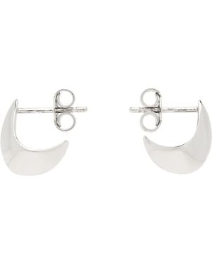 Lemaire Micro Drop Earrings - White