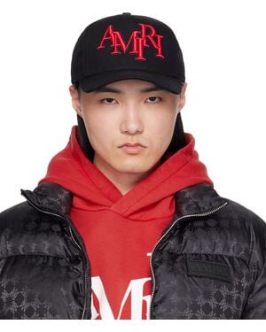 Amiri 'Staggered Canvas Cap - Black
