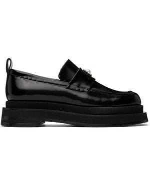 Simone Rocha Heart Toe Platform Loafers - Black