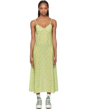 Maison Kitsuné Strap Maxi Dress - Black
