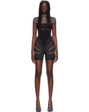 Poster Girl Pollard Romper - Black