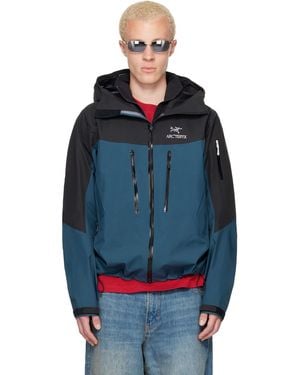 Arc'teryx Blouson Alpha Sv Bleu Marine