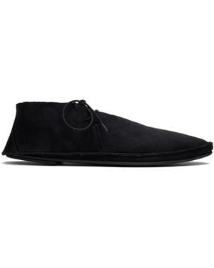 The Row Tyler Lace Up Derbys - Black