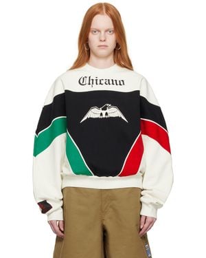 Willy Chavarria Off- Adidas Originals Edition 'Chicano' Sweatshirt - White
