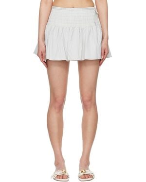 Holzweiler Uv Protection Miniskirt - White