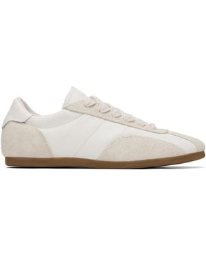 Represent Low-Pro Leather Suede Trainers - White
