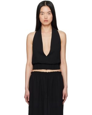 Ashley Williams Halter Neck Top - Black