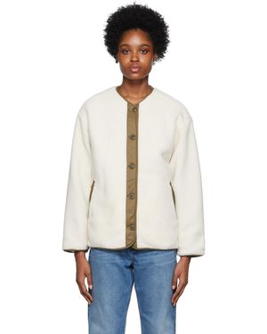 Rag & Bone Khaki Brielle Reversible Jacket - Black