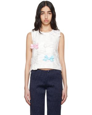 Super Yaya Off- Sakura Top - Blue