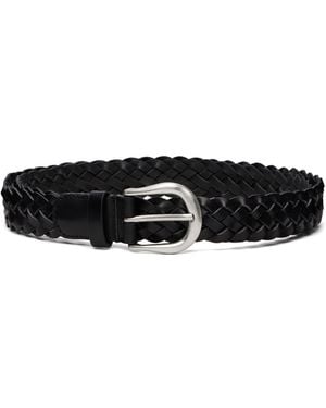 Studio Nicholson Plaited Belt - Black
