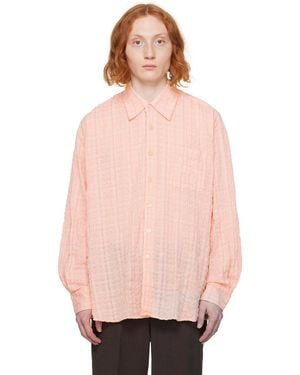 Our Legacy Pink Borrowed Shirt