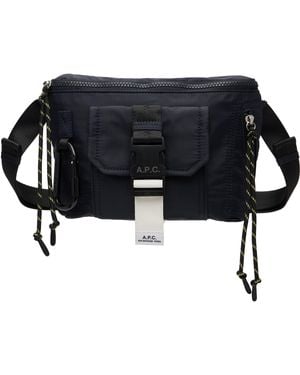 A.P.C. Trek Bum Bag - Black