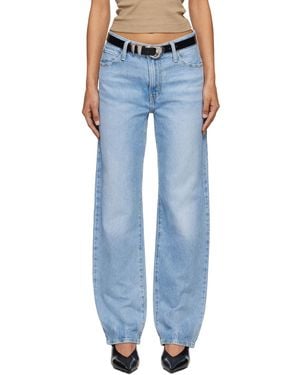 Levi's Faded Straight-Leg Denim Jeans - Blue