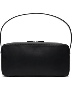 AURALEE Aeta Edition Leather Square Bag - Black