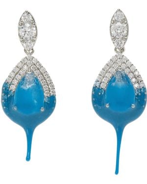 OTTOLINGER Dipped Diamond Earrings - Blue
