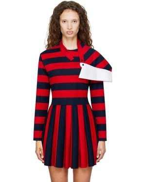 FIDAN NOVRUZOVA Noemie Polo Minidress - Red