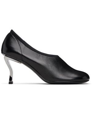 Nicole Saldaña Harper Leather Heels - Black