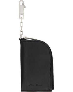 Rick Owens Concordians Hook Wallet - Black