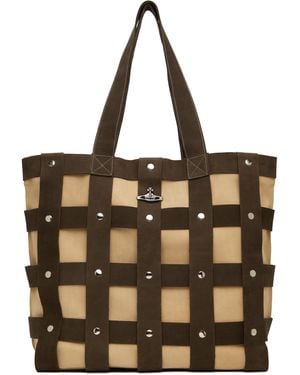 Vivienne Westwood Troy Tote - Brown