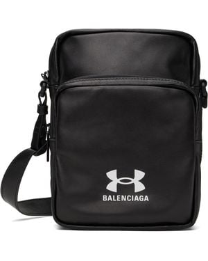 Balenciaga ブラック Under Armourエディション クロスボディポーチ