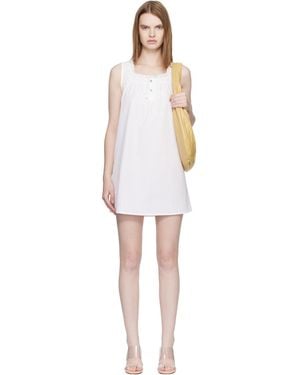 Fruity Booty Broderie Minidress - Black