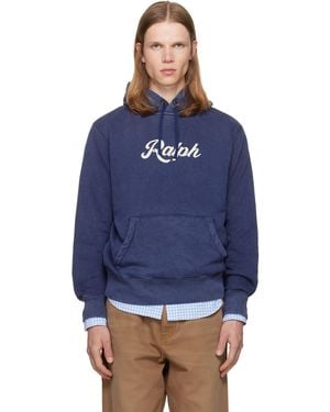 Polo Ralph Lauren 'The Ralph Logo' Hoodie - Blue