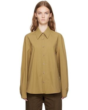 RECTO. Khaki Iris Shirt - Natural